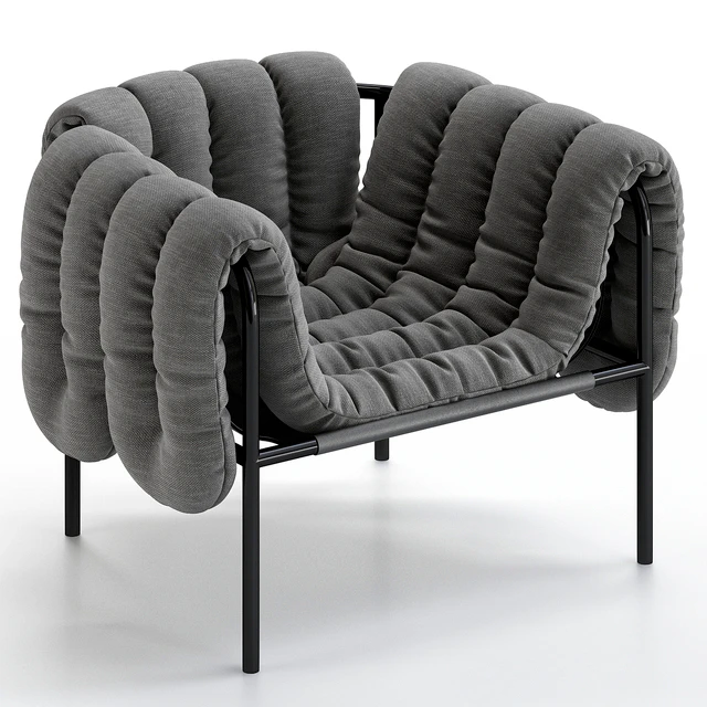 Puffy Lounge Chair — Descargar