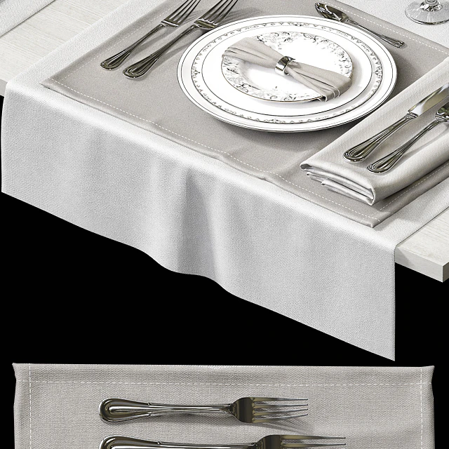 Сервировка стола / Table setting — Скачать