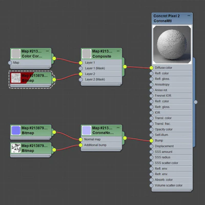 Cement plaster material No. 2 — View 4
