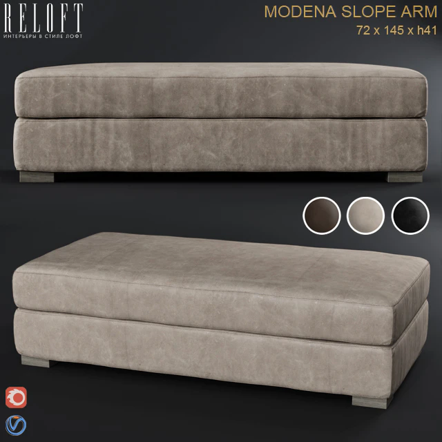 RH MODENA Ottoman — Descargar