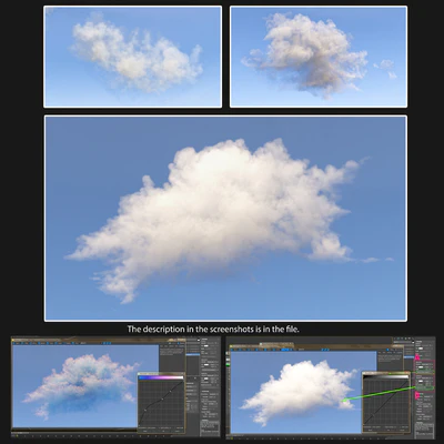 clouds - 3D Volumetric cloud — Ver 5