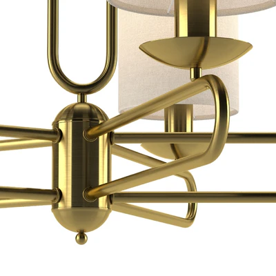Chandelier Escada Eclipse 10166/5PL Brass — Ver 4
