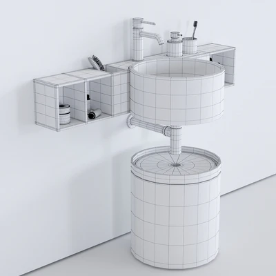 Ceramica Cielo Sella Washbasin — Ver 2