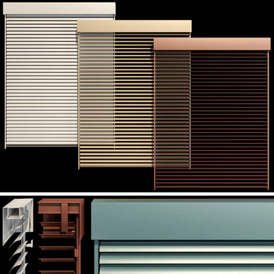 Металлические жалюзи для окон и дверей / Metal blinds for windows and doors — Вид 1
