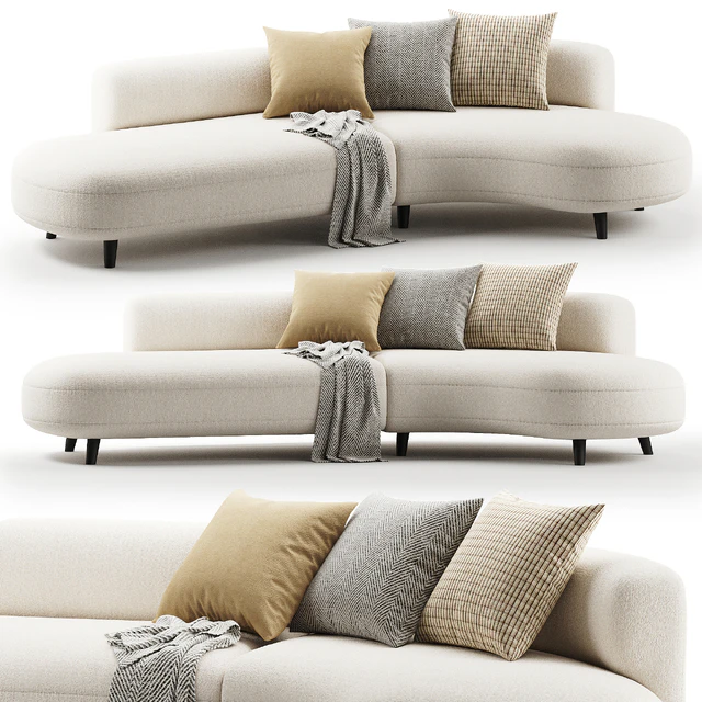 Polyester corner sofa — Descargar