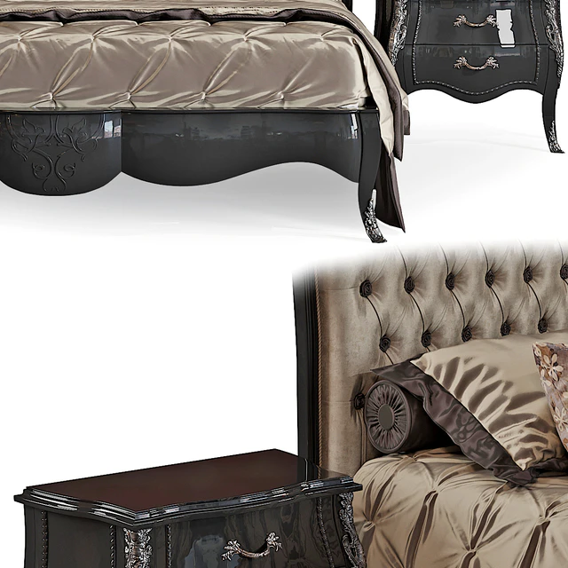 Bed with curbstones Pregno Byblos (for perezalivku) — Descargar