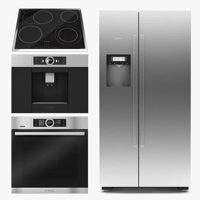 Bosch fridge cooktop oven cooktop coffee machine — Ver 1