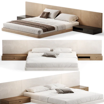PALISSANDRE Modern Bed, Double bed 01 — Вид 4