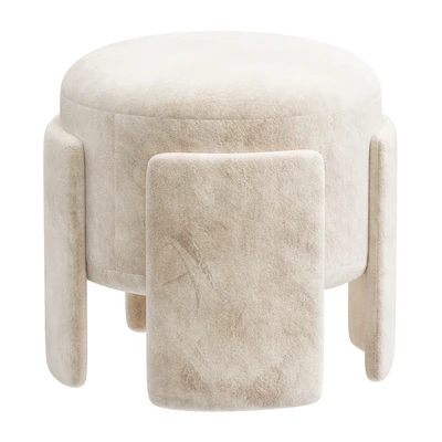 "A" Ottoman Studio parisien The Invisible Collection — Ver 3