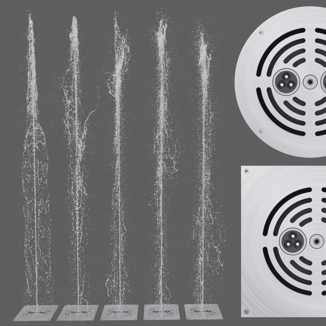 Пешеходный фонтан Dry Deck KIT FPK-5000 — Скачать