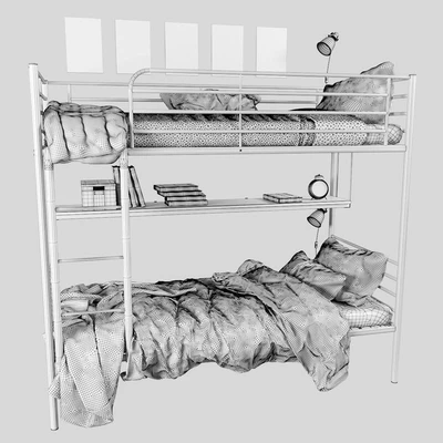 IvEA Svarta Bunk Bed — Ver 2