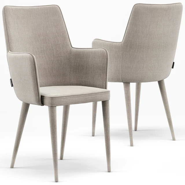 Holen Dining Chair, Gwyneth Round Dining Table — Descargar