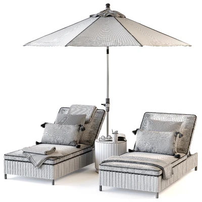 Torrey Chaise Lounge Pottery Barn — Ver 7