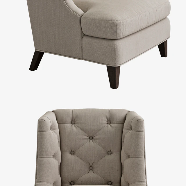 BAKER Moderne Wing Chair — Скачать