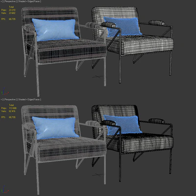 Kelly Wearstler Emmett Lounge Chair — Вид 3