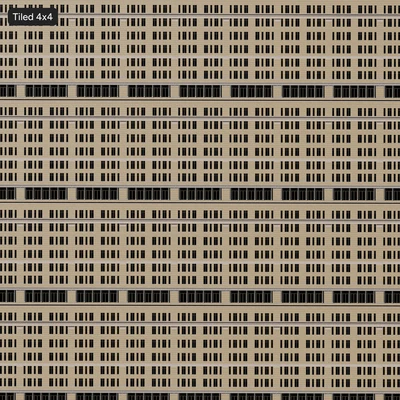 beaux arts brick facade aerial texture cream — Вид 4