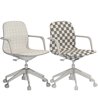 Ikea LANGFJALL office chair (low back) — Вид 3