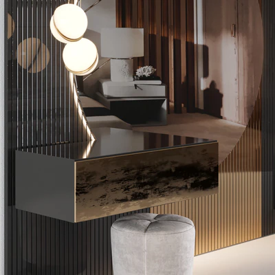 Wall panel and dressing table — Ver 5