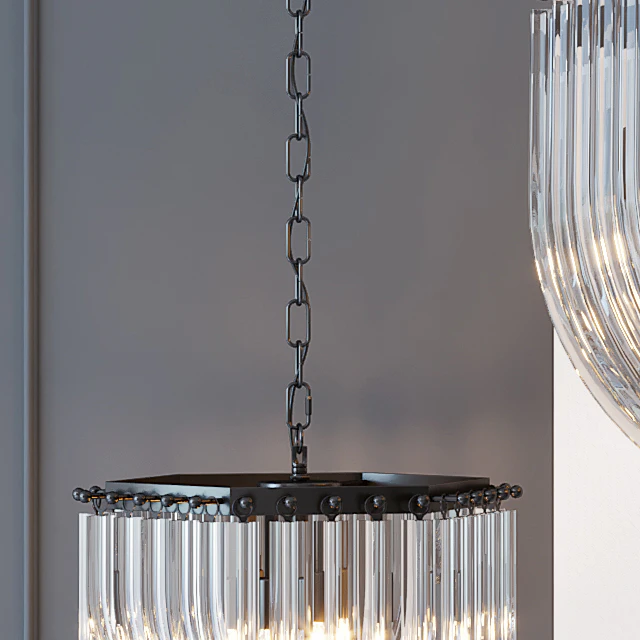 Люстра Frozen Glass Chandelier 33 — Скачать