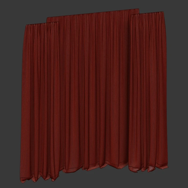 Curtains with tulle — Descargar