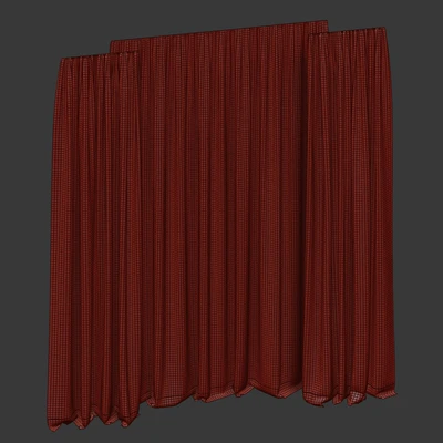 Curtains with tulle — Ver 4