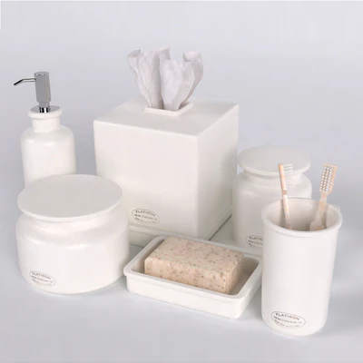Restoration Hardware Flatiron Union Stoneware Bath Accessories — Вид 4