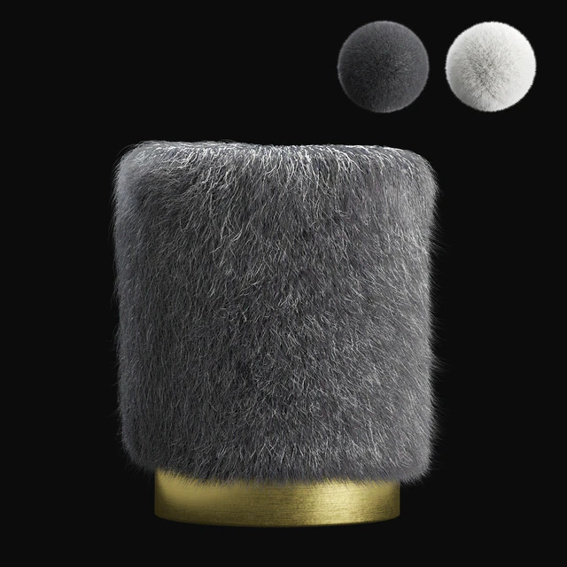 Fredson Round Ottoman — Скачать