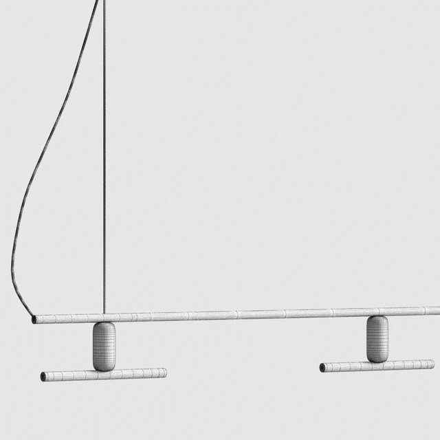 Nedgis Linear Ceiling Chandelier — Descargar