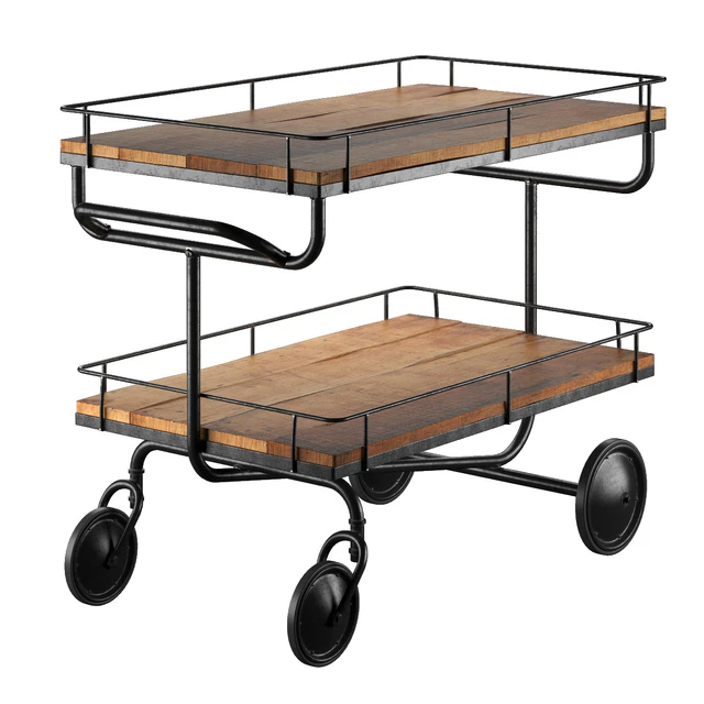 bar trolley Restoration Hardware — Descargar