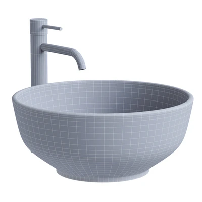 Washbasin Rea Fiori REA-U6520 — Ver 4