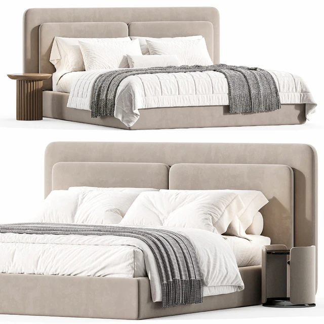 Savona Bed By Comocasa — Скачать