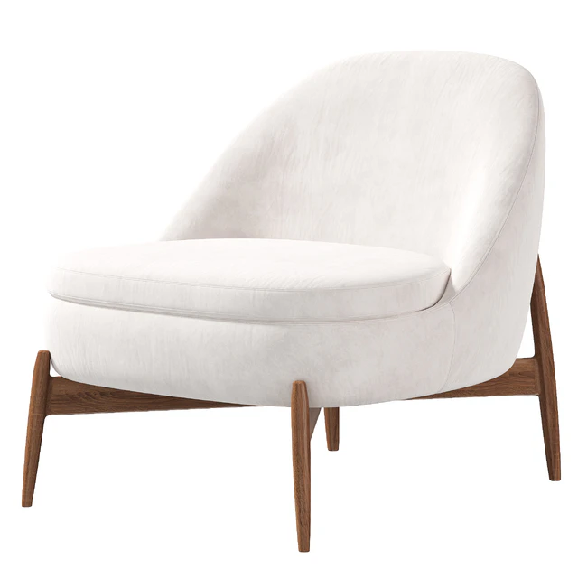 Sendai Easy Chair by Minotti, кресла — Скачать