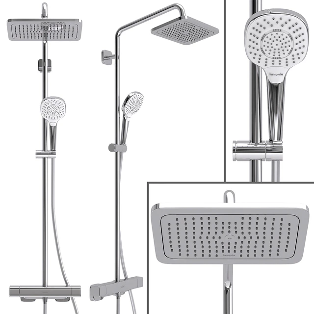 Душевая Система Hansgrohe Croma E Showerpipe 280 — Скачать