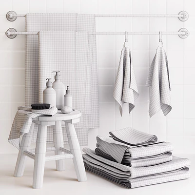 Zara Rustic Bathroom Set — Вид 3