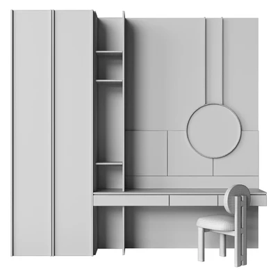 Dressing table with marble trim — Ver 3