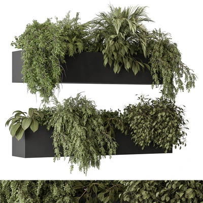 indoor Plant Set 297 - Hanging Plants — Ver 5