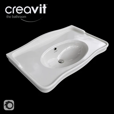 Washbasin Antik, Creavit — Ver 1