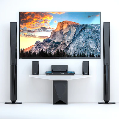 Домашний кинотеатр Sony BDV-E4100 + TV Sony AF8 — Вид 1