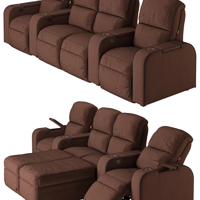 Moovia Dallas venice row 2 loveseats 2 normalseats — Descargar