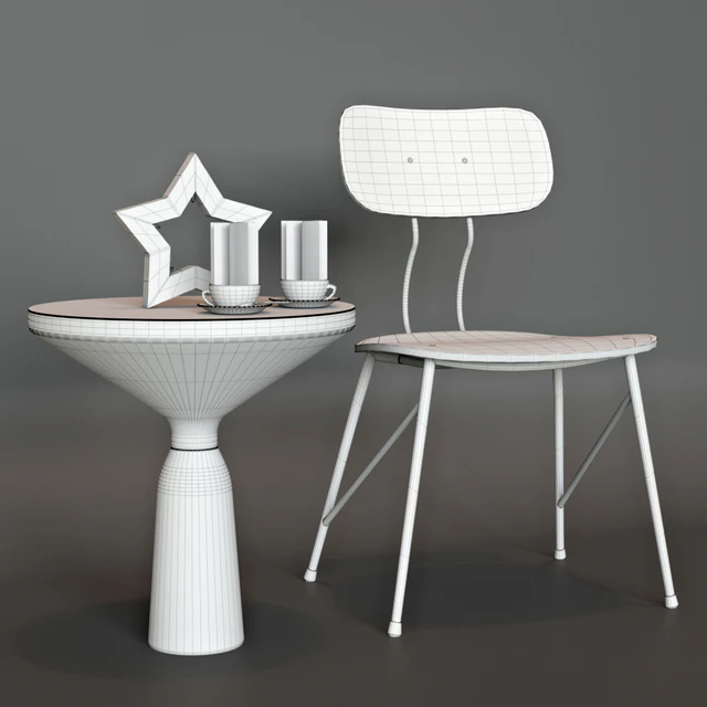 W BLUE INDUSTRIAL CHAIR — Скачать