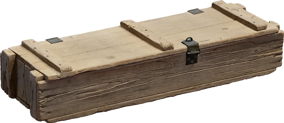 wooden ammo box 001 — Скачать