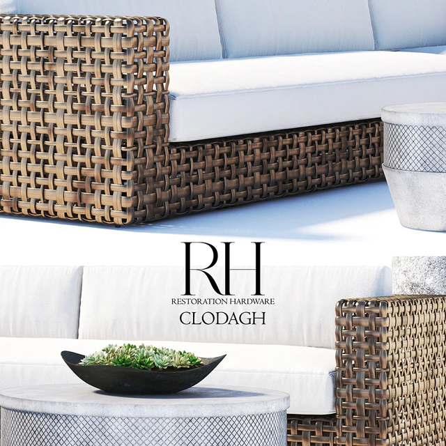 RESTORATION HARDWARE CLODAGH outdoor sofa — Descargar