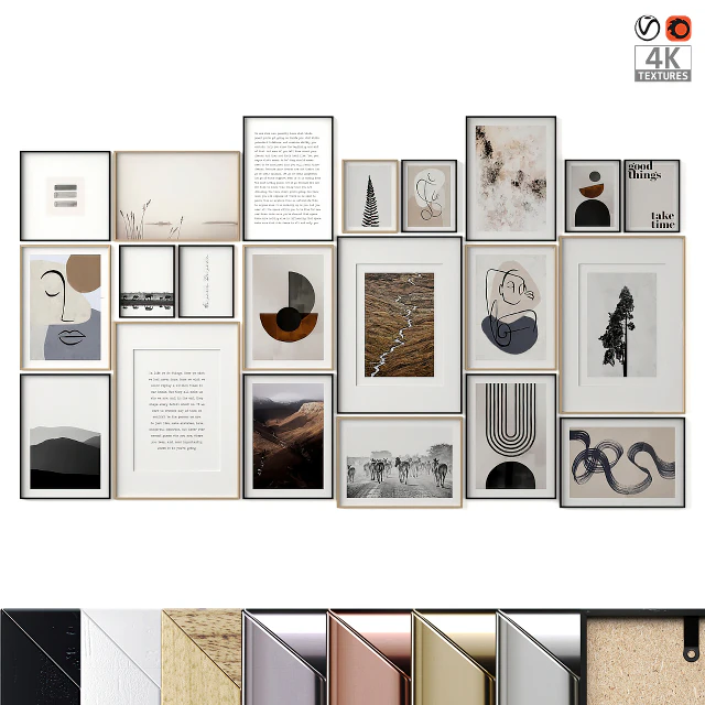 Large set of paintings — Descargar