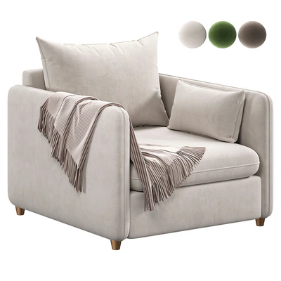 Mons Wagon armchair — Ver 4