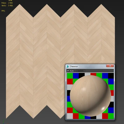 Parquet chevron classic light — Ver 3