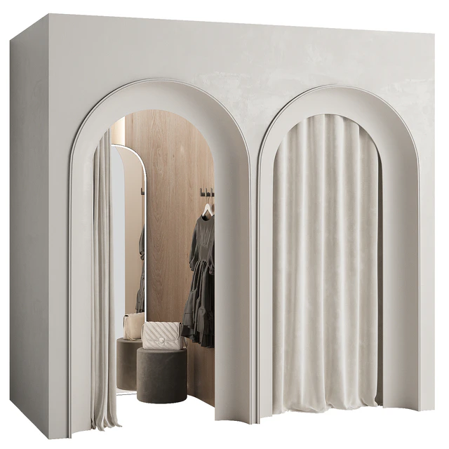 Fitting room for a clothing store 001 KM — Descargar