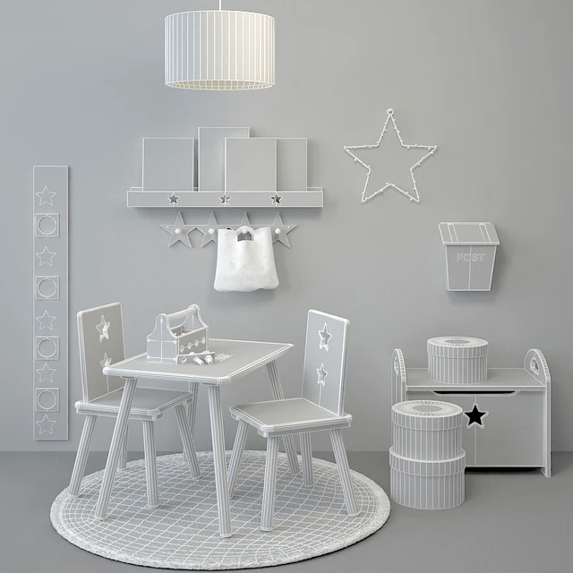 Children's furniture Kidsconcept 01 — Descargar