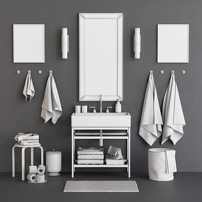 Mason Bathroom Set — View 3