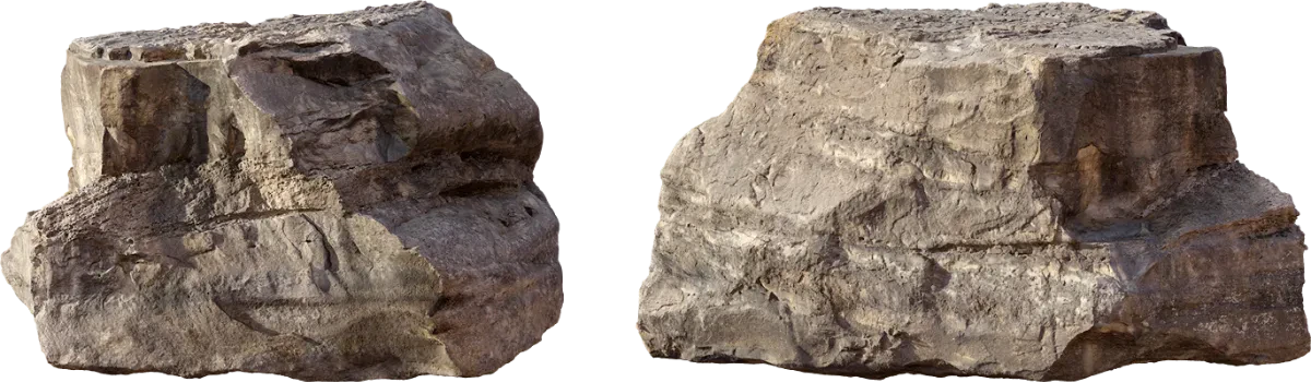 huge layered boulder 001 — Скачать