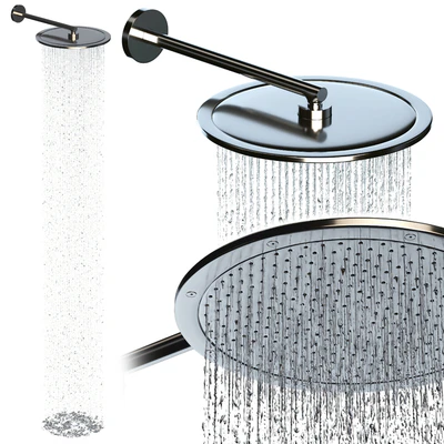 Overhead shower 350 1jet with shower arm — Вид 1